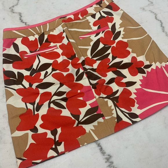 J. Crew Floral Miniskirt - Picture 2 of 4